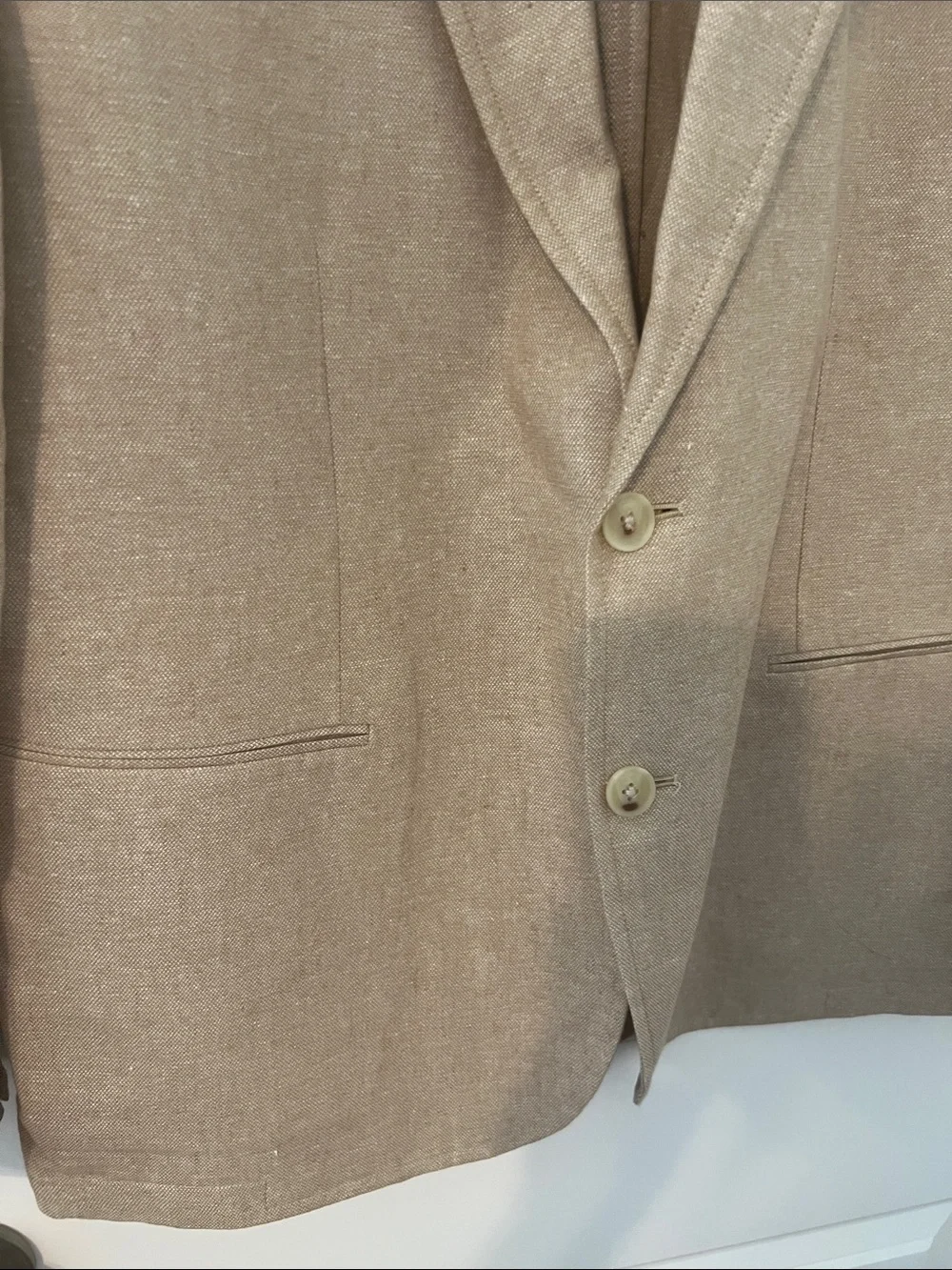 Banana Republic Men's Classic Tailored Blazer in Light Tan
